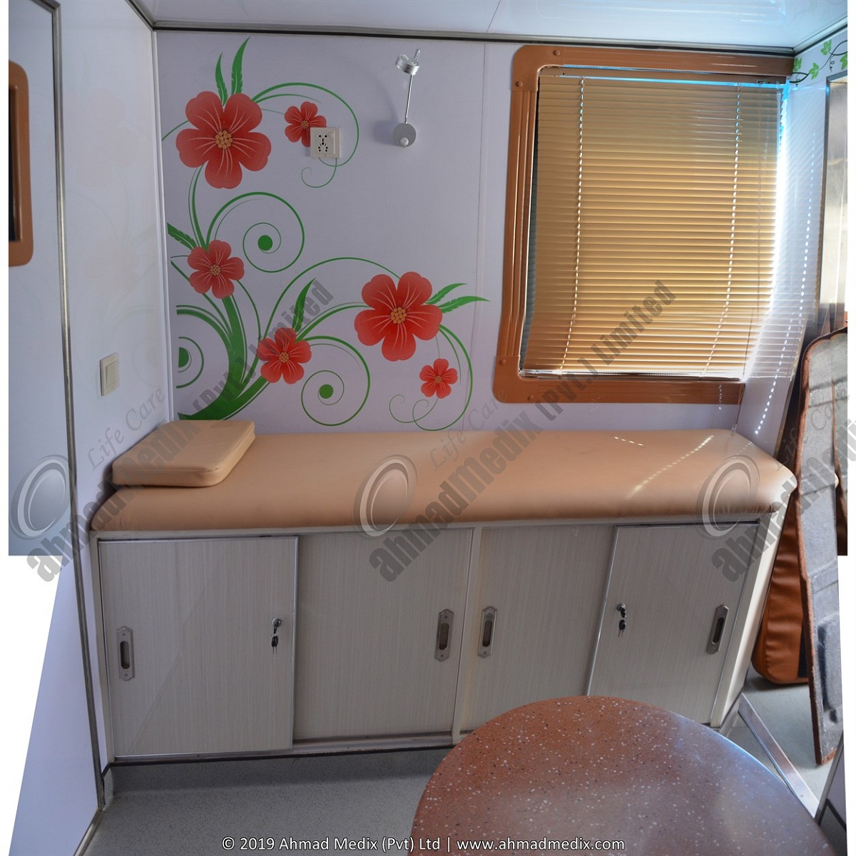Mobile Healthcare Unit On Bus Chassis