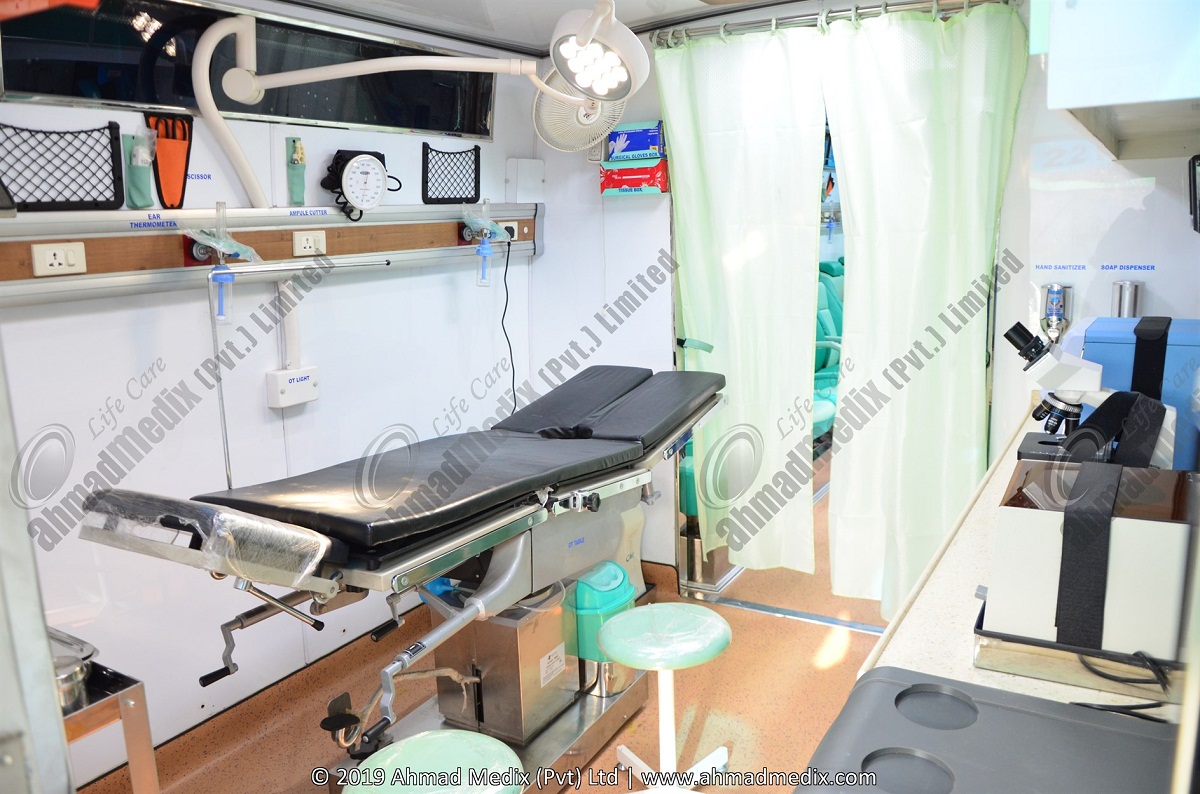Operation Theater On Bus Chassis
